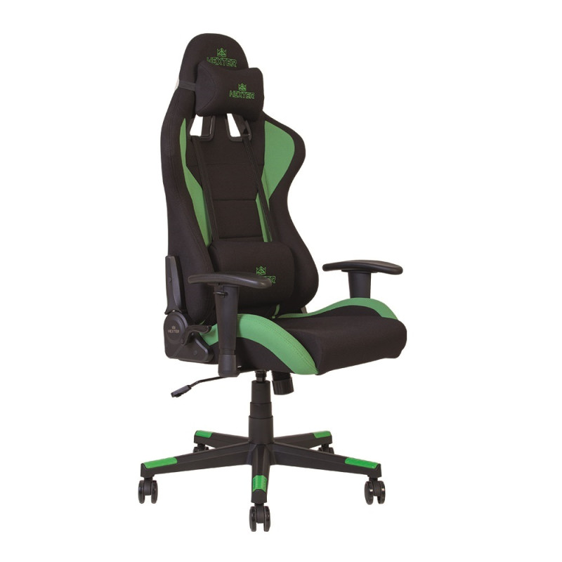 Геймерське крісло Hexter (Хекстер) ML R1D TILT PL70 FAB/01 black/green