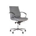 Кожаное кресло для руководителя Iris (Ирис) Steel LB Chrome LE