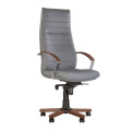 Шкіряне крісло в кабінет керівника Iris (Ірис) Wood EX Multiblock LE