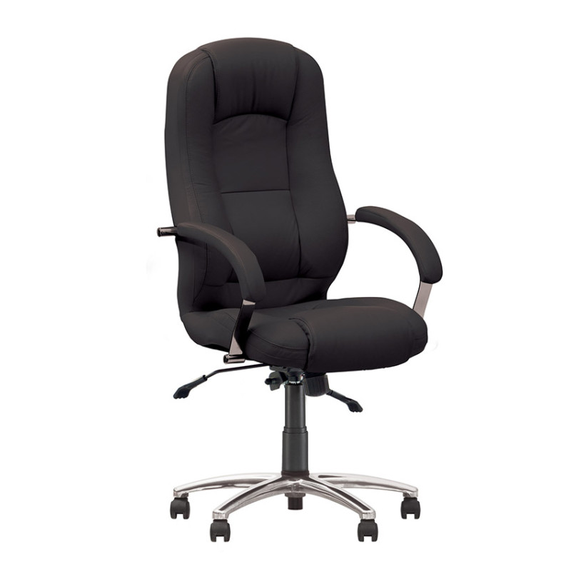 Кожаное кресло для директора Modus (Модус) steel chrome Anyfix LE