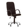 Крісло в кабінет керівника Manager (Менеджер) steel chrome comfort SP, LE