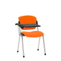 Офісний стілець для відвідувачів Era (Ера) T chrome/black